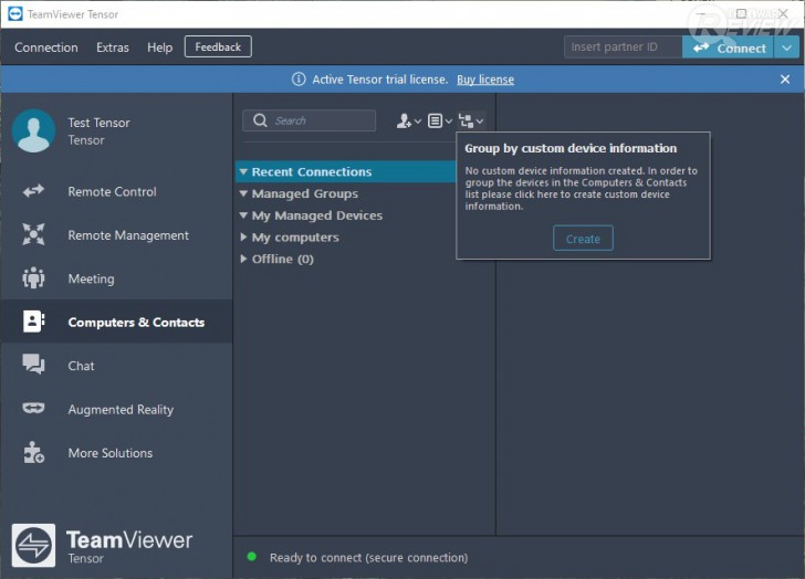 TeamViewer Tensor โปรแกรมรีโมทคอมพิวเตอร์ Remote Desktop สำหรับองค์กรขนาดใหญ่