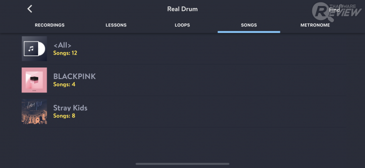 แอปเรียนดนตรี Real Drum